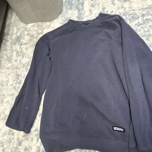 Classic Navy Crewneck Sweater